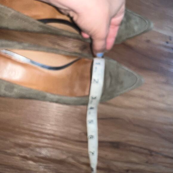 Vintage Coach Taupe Suede Kitten Heels Size 9 - Picture 10 of 12